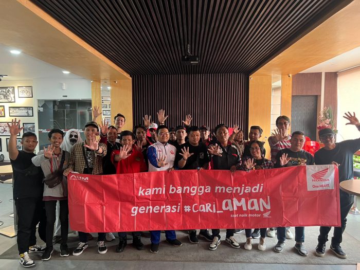 Ikatan Motor Honda Kalselteng (IMHKST) Dapatkan Edukasi Safety Riding