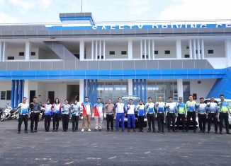 Edukasi hingga Aksi Lapangan, PT Trio Motor Dukung Penguatan Safety Riding di SDC Polda Kalsel