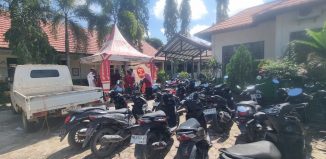 Servis Kunjung Honda Permudah Perawatan Sepeda Motor Warga Sekolah SMAN 1 Pangkalan Lada